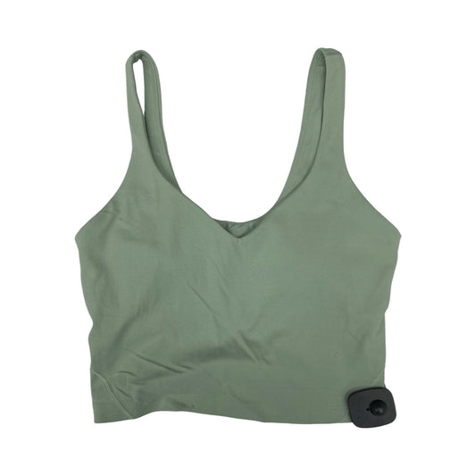 Athletic Tank Top By Lululemon In Green, Size:0