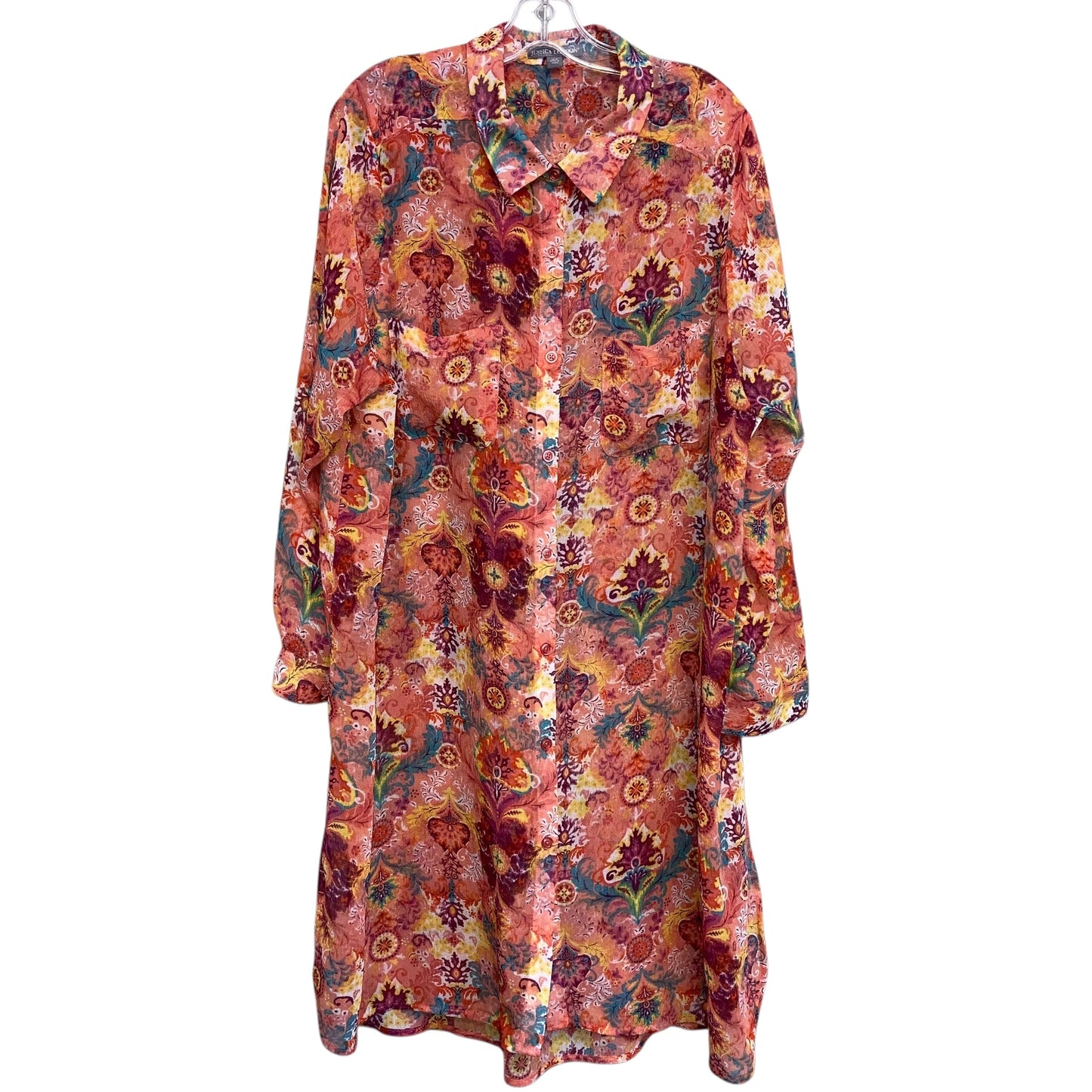 Dress By Jessica London In Multi, Size:3X