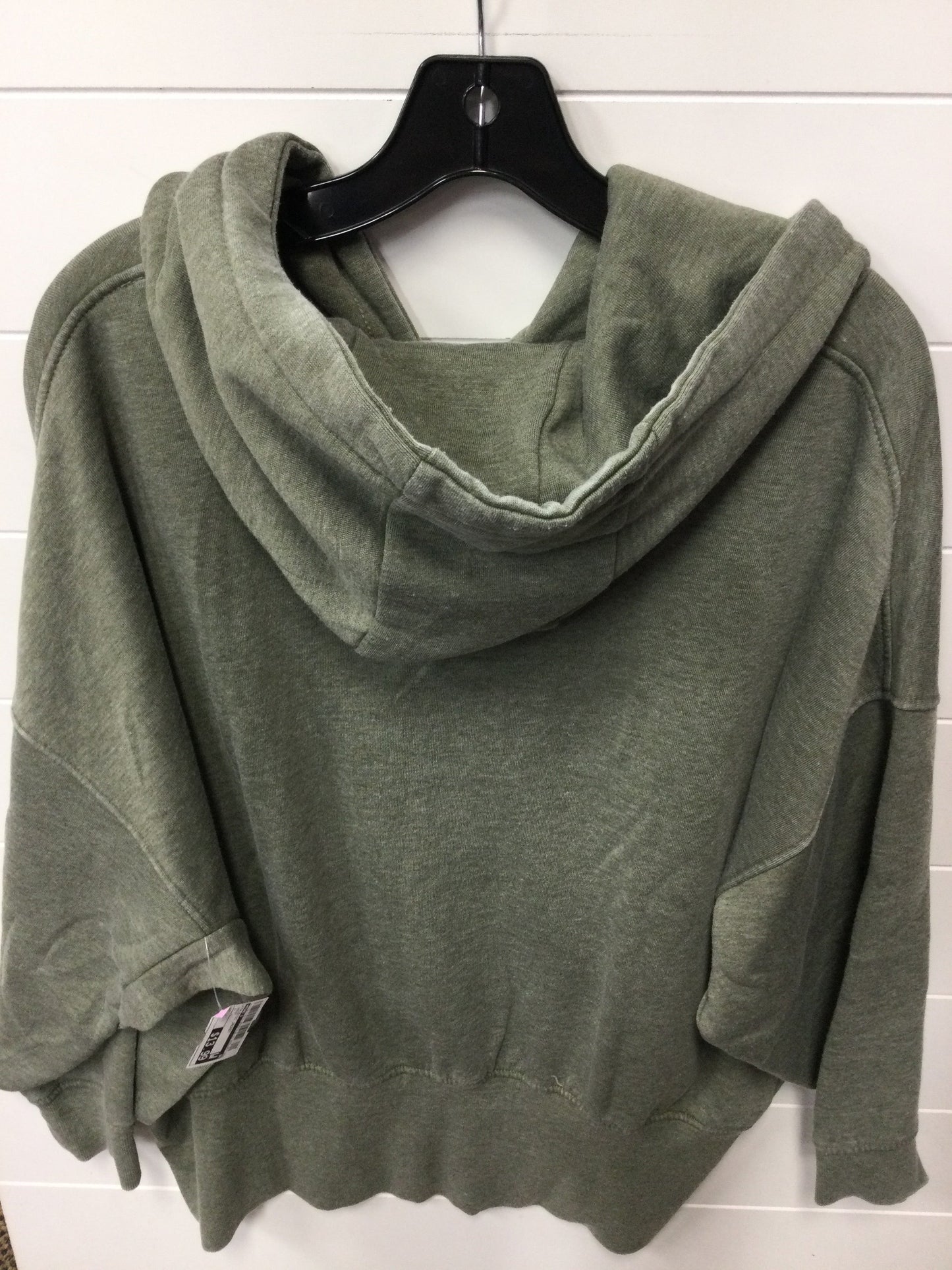 Athletic Jacket By Mono B In Green, Size:2X