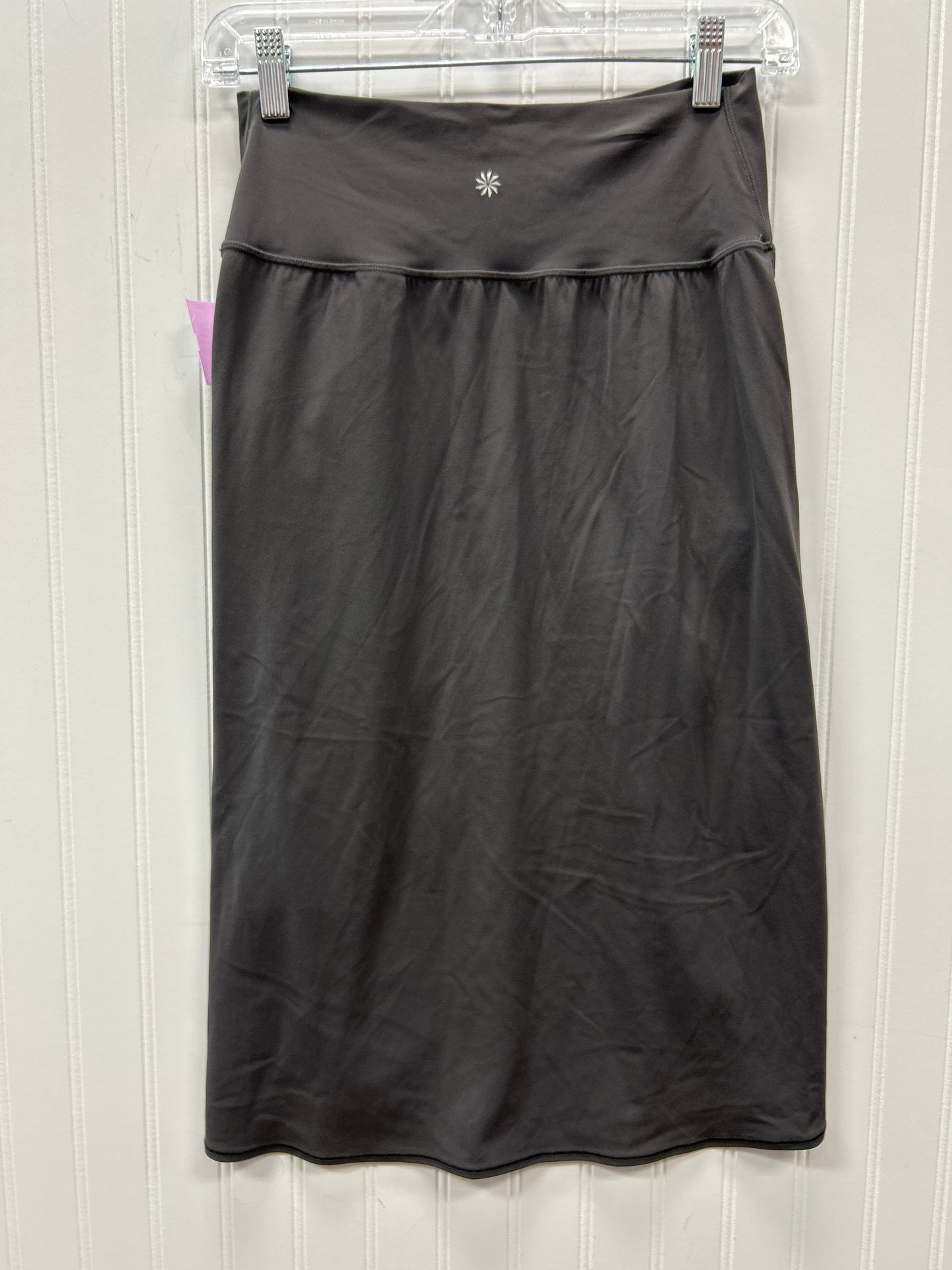 Athletic Skirt By Athleta In Grey, Size:M