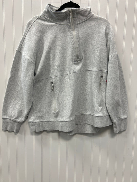 Athletic Jacket By Maurices In Grey, Size:Xxl