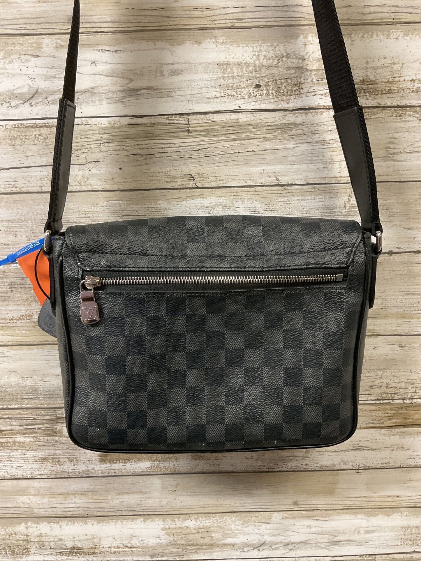Crossbody Luxury Designer By Louis Vuitton In Black, Size:Medium