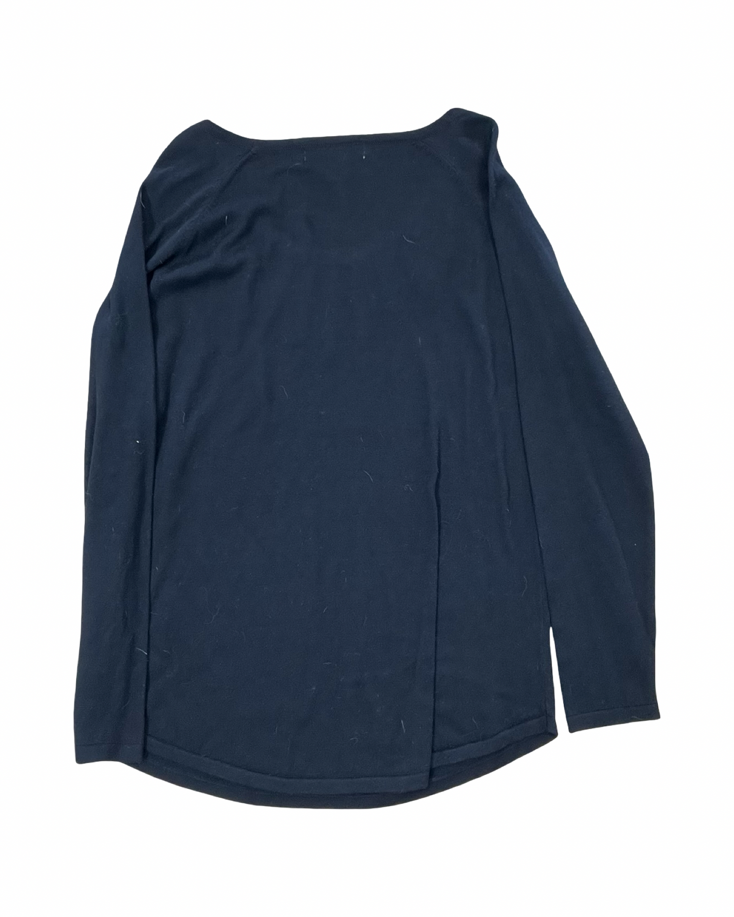 Top Ls By Laura Ashley In Black, Size:M
