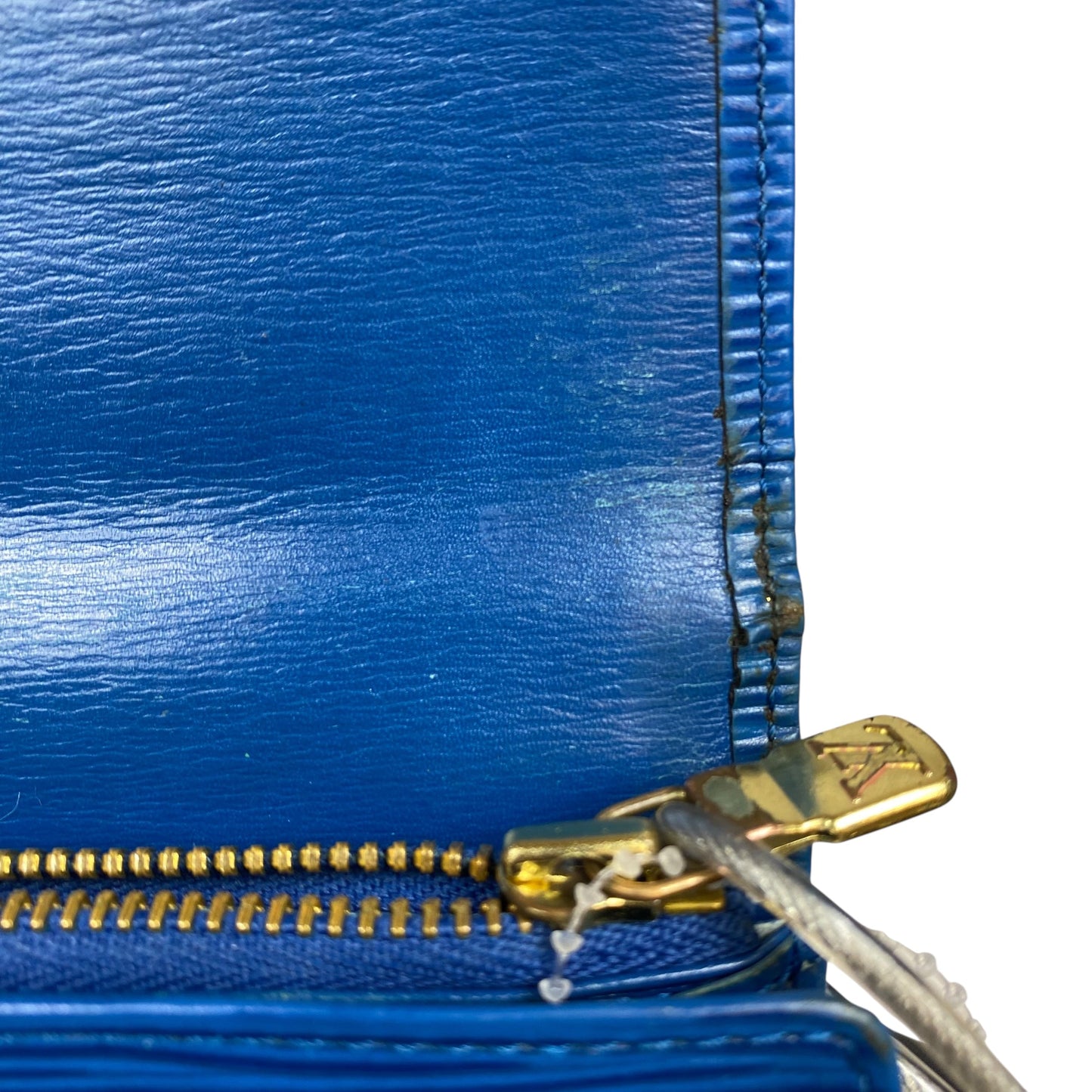 Wallet Luxury Designer By Louis Vuitton In Blue, Size:Medium