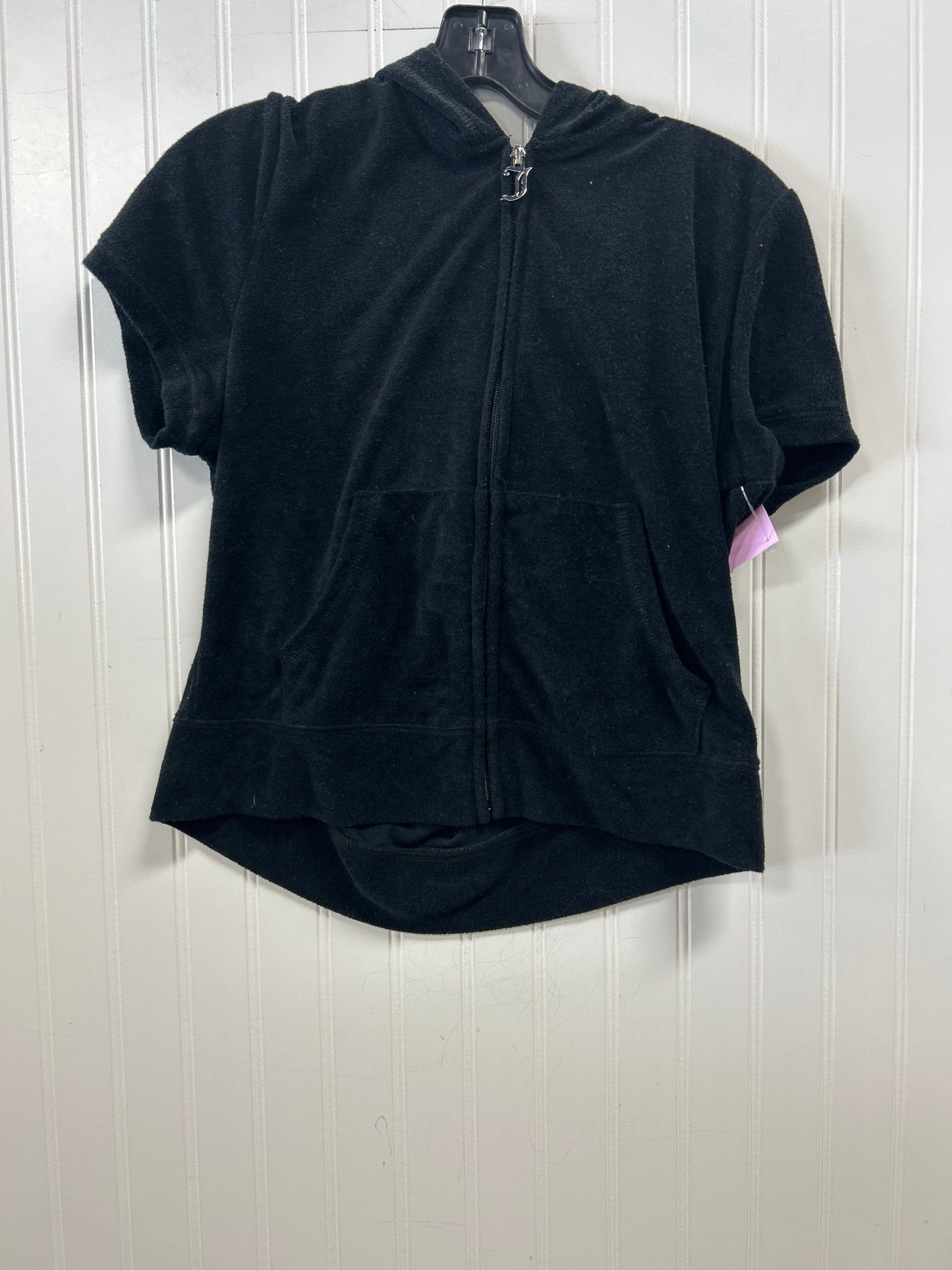 Sweatshirt Hoodie By Juicy Couture In Black, Size:L