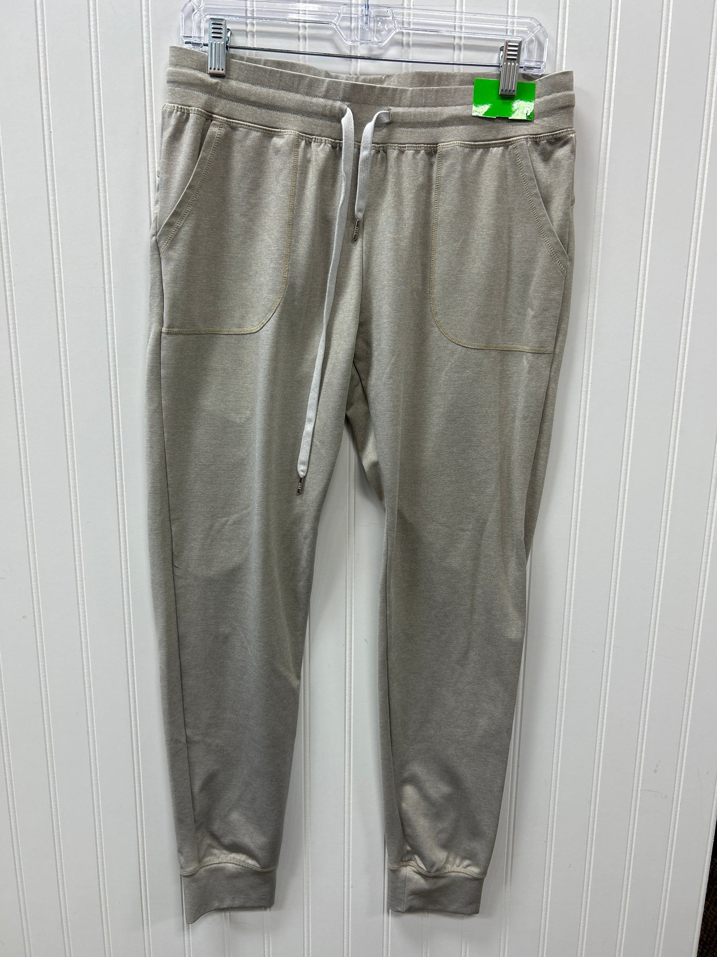 Athletic Pants By Zyia In Cream, Size:L