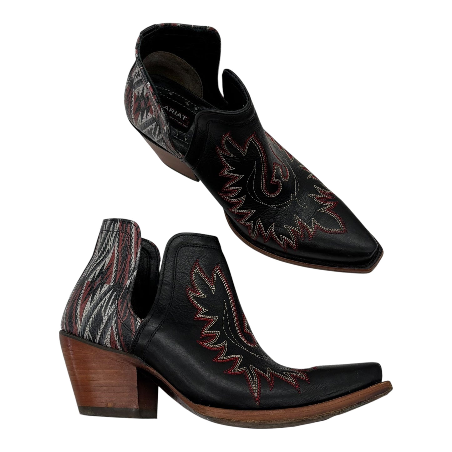 Boots Western By Ariat In Black, Size:9.5