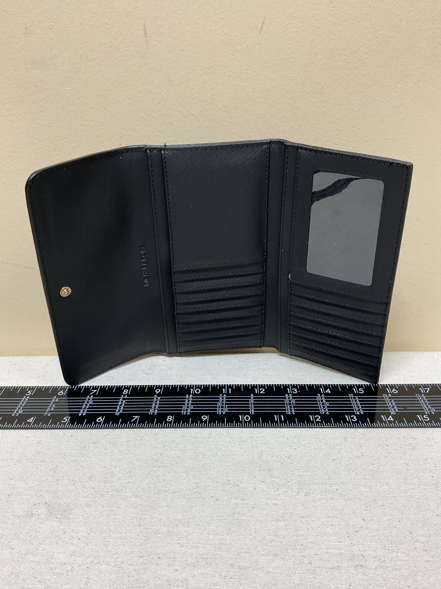 Wallet Designer By Michael Kors In Black, Size:Medium