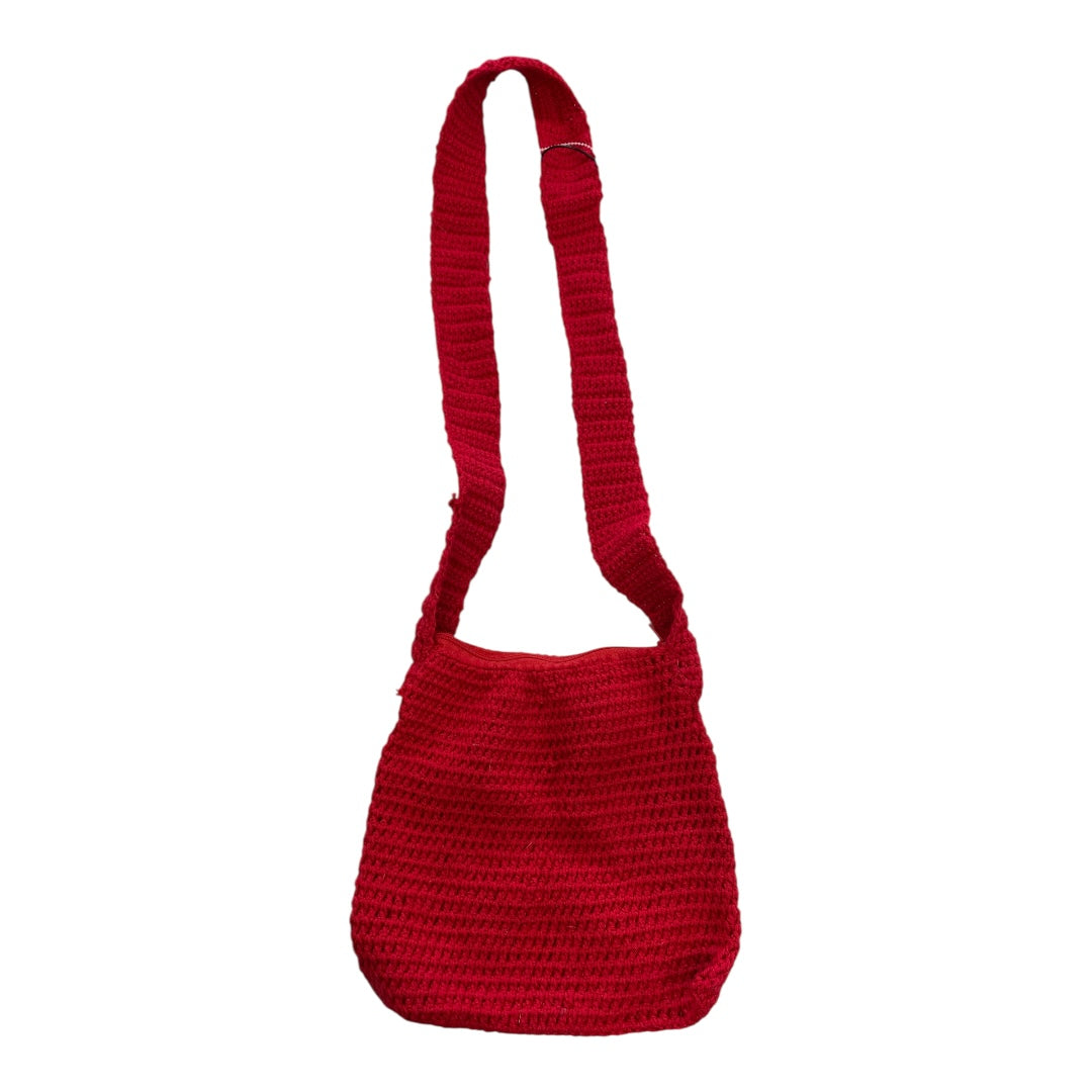 Handbag By Cmc In Red, Size:Small