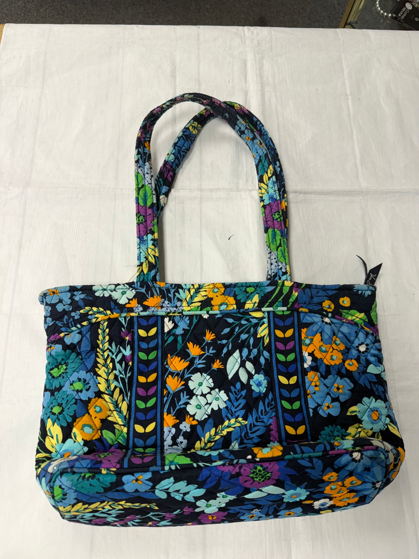 Handbag By Vera Bradley In Blue, Size:Medium