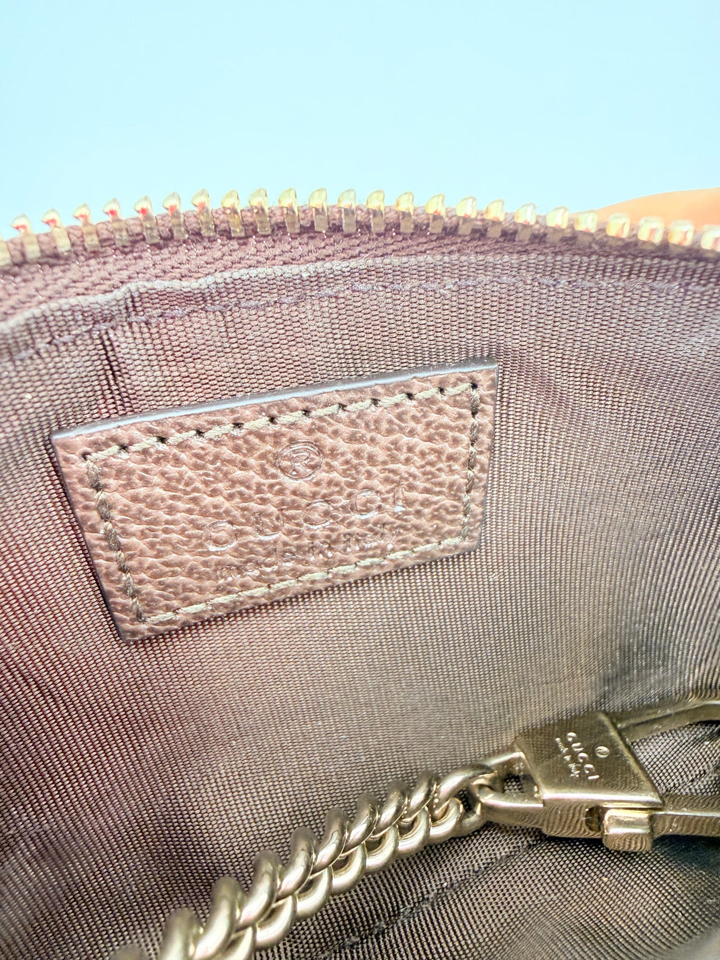 Wallet Luxury Designer By Gucci In Tan, Size:Small