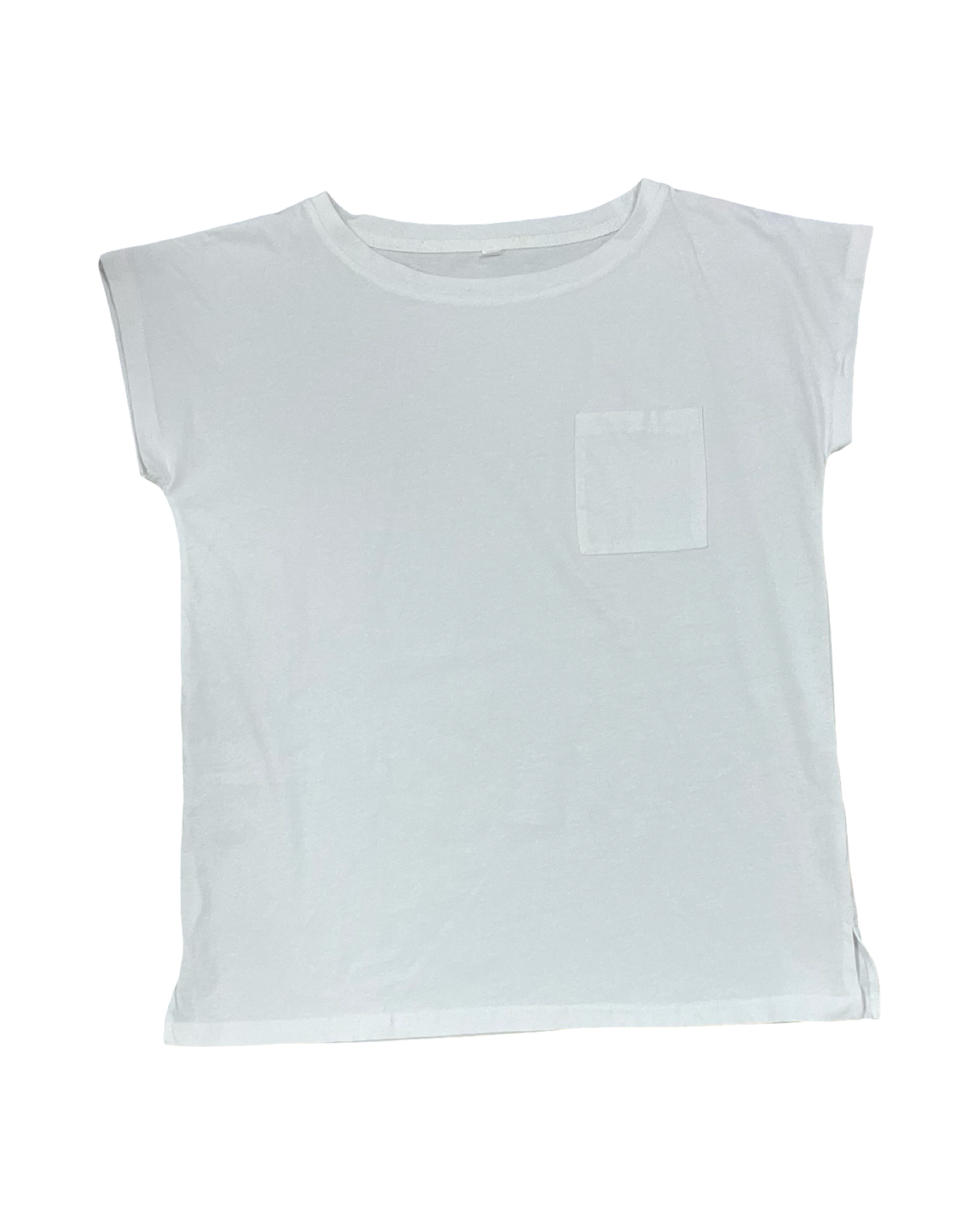 Top Ss By Clothes Mentor In White, Size:M