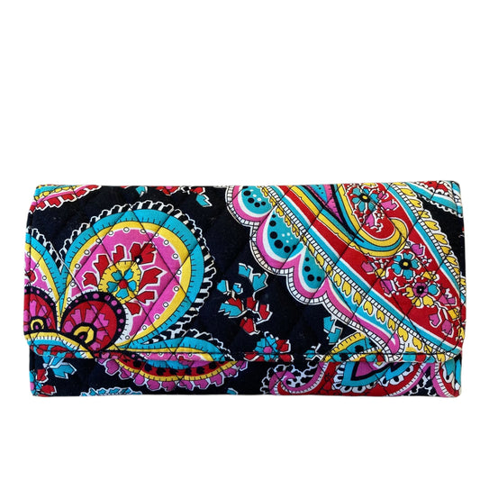 Wallet By Vera Bradley In Paisley Print, Size:Large
