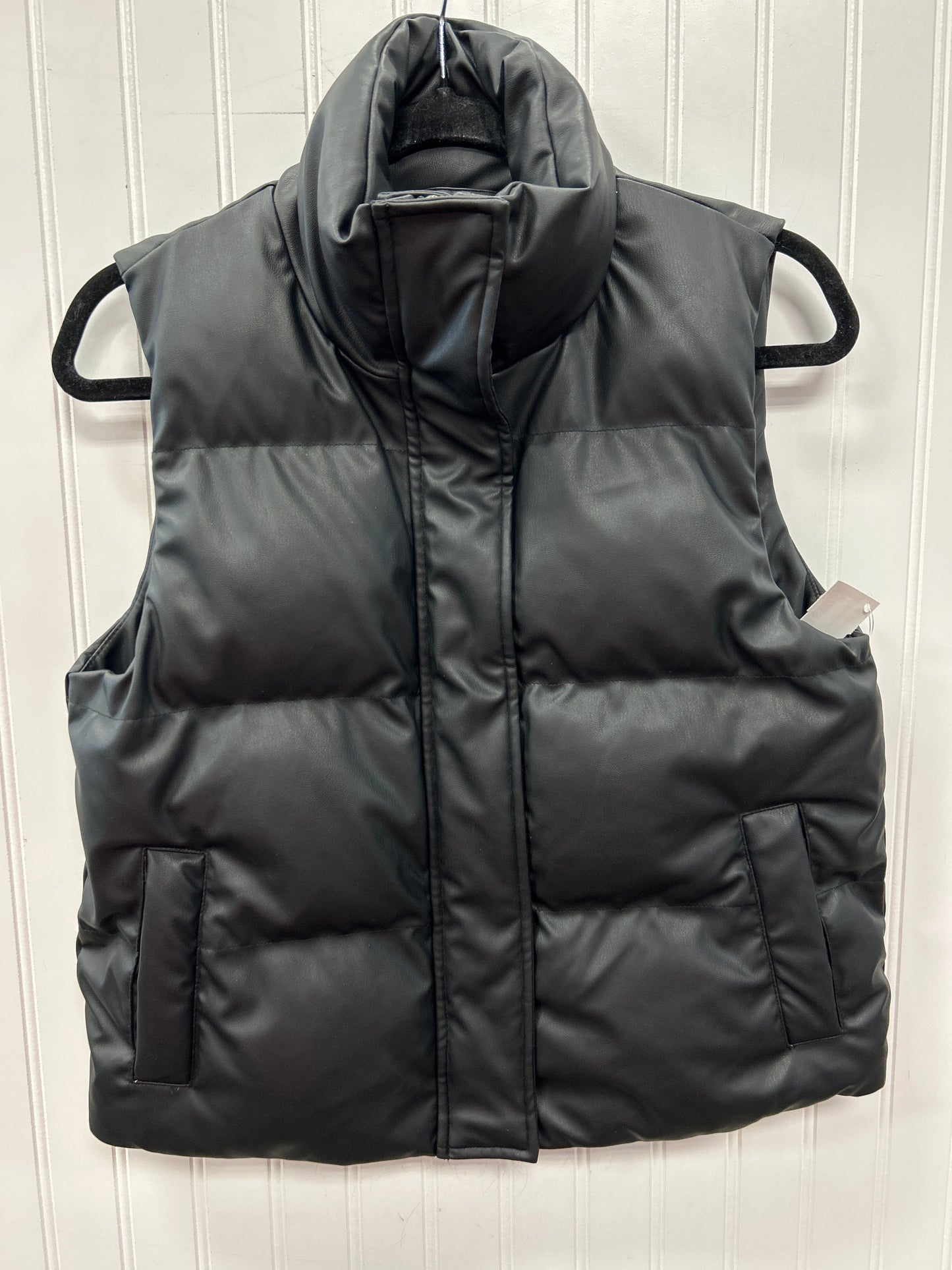 Vest Puffer & Quilted By A New Day In Black, Size:Xs