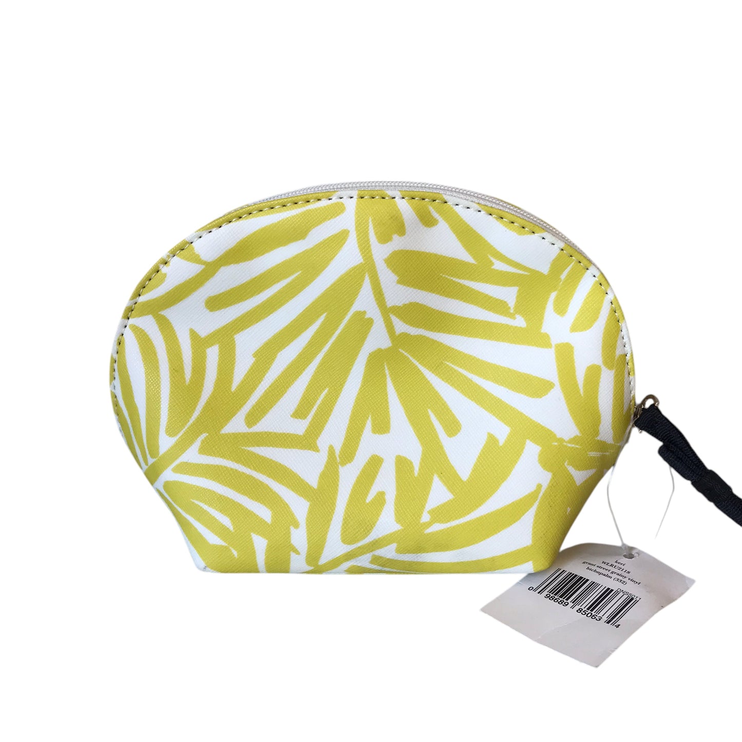 Makeup Bag Designer By Kate Spade In Green & White, Size:Small