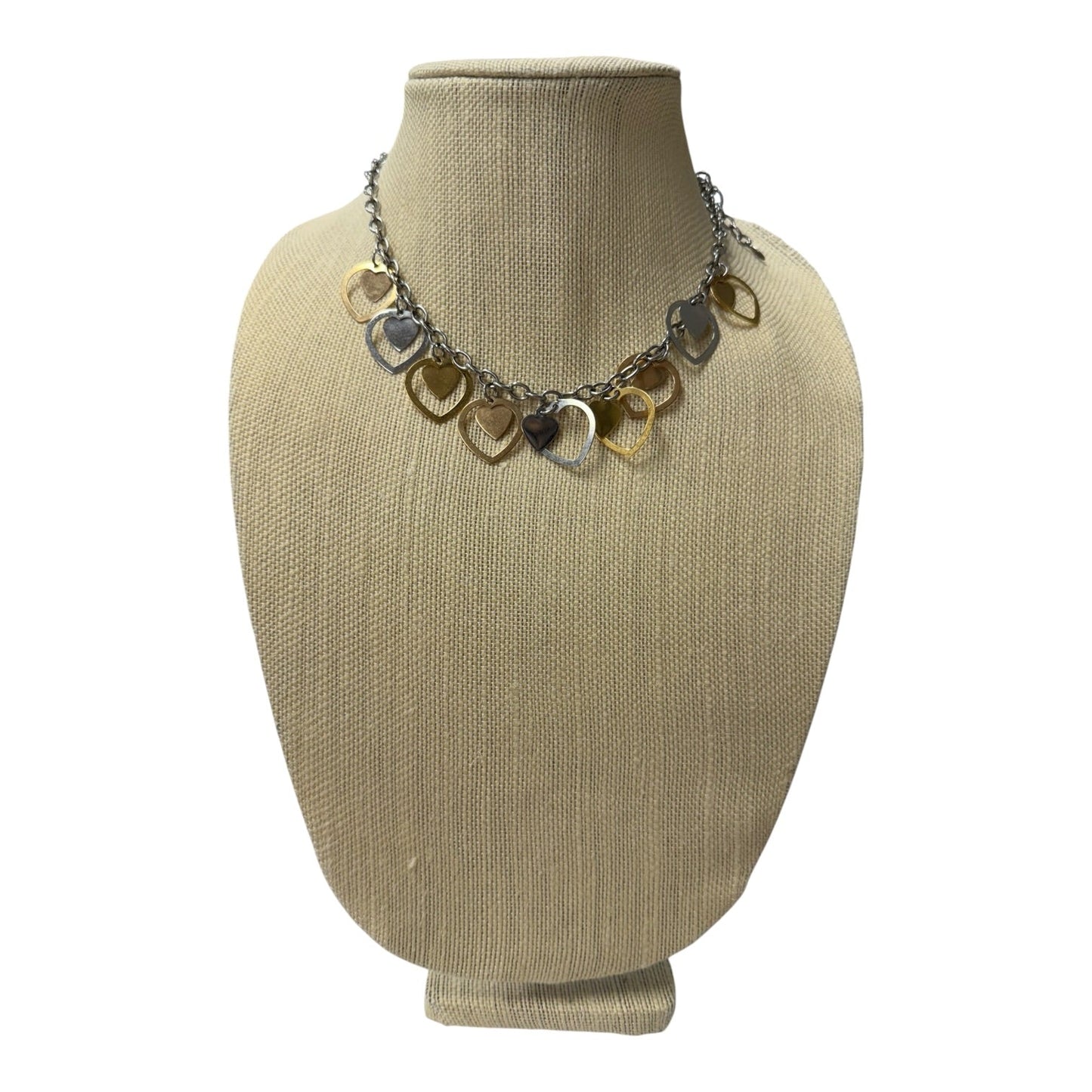 Necklace Sterling Silver  In Gold & Silver