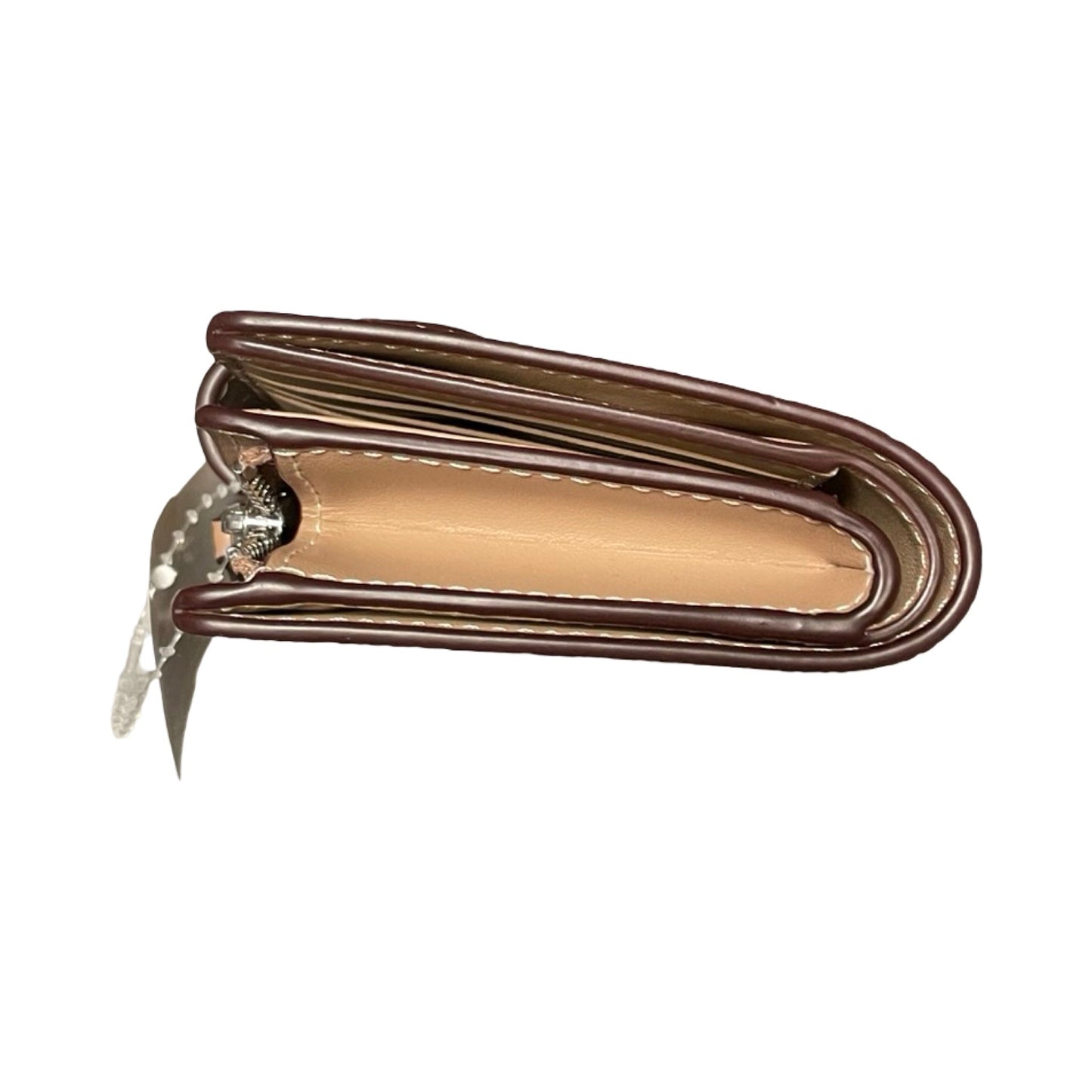Wallet Designer By Coach In Tan, Size:Small