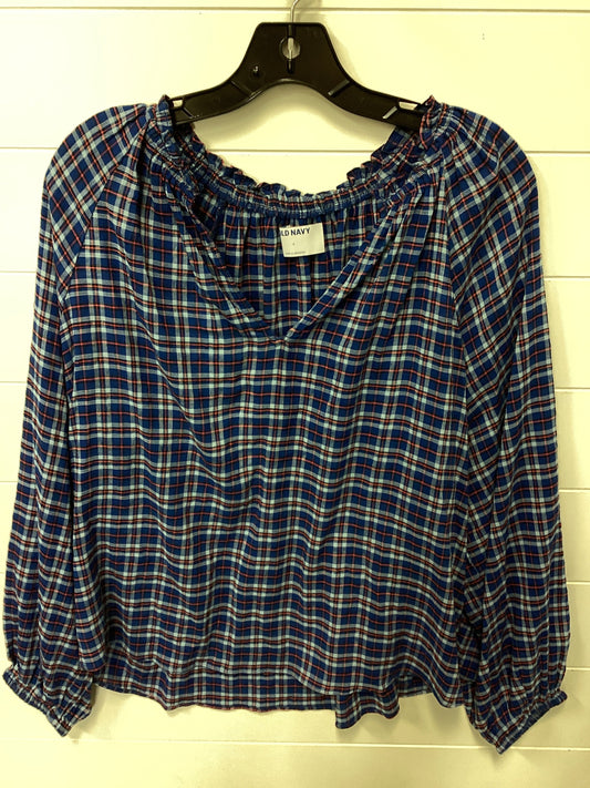 Top Ls By Old Navy In Blue, Size:L