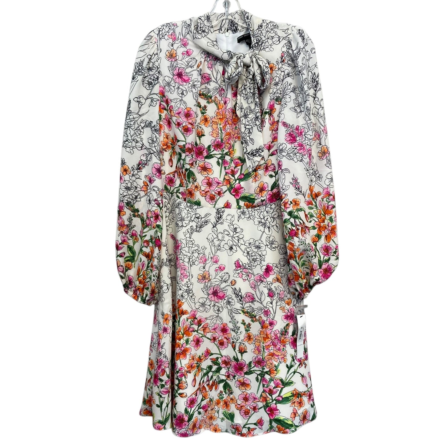 Dress Party Midi By Maggy London In Floral Print, Size:M