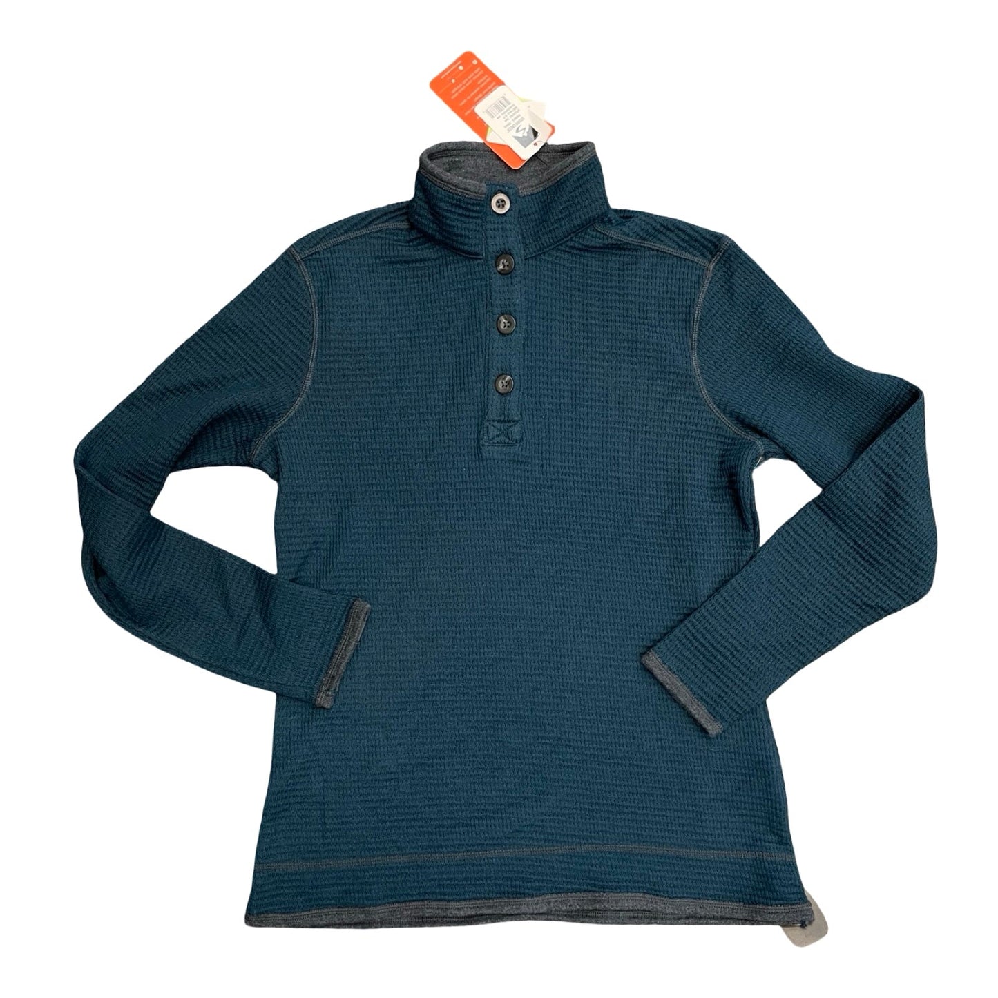 Athletic Top Ls Collar By Cmc In Navy, Size:S