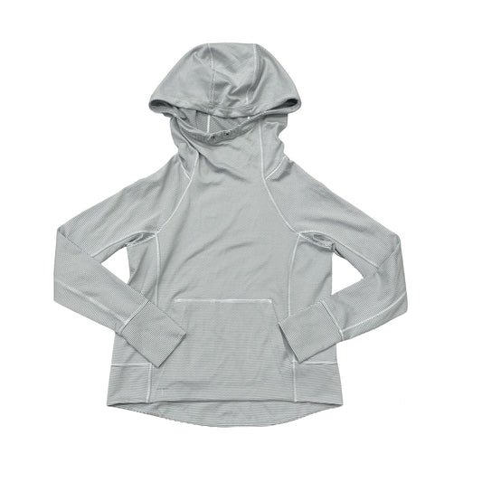Athletic Top Ls Hoodie By Athleta In Grey, Size:S