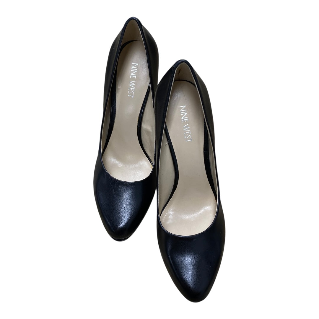 Shoes Heels Stiletto By Nine West In Black, Size:7.5