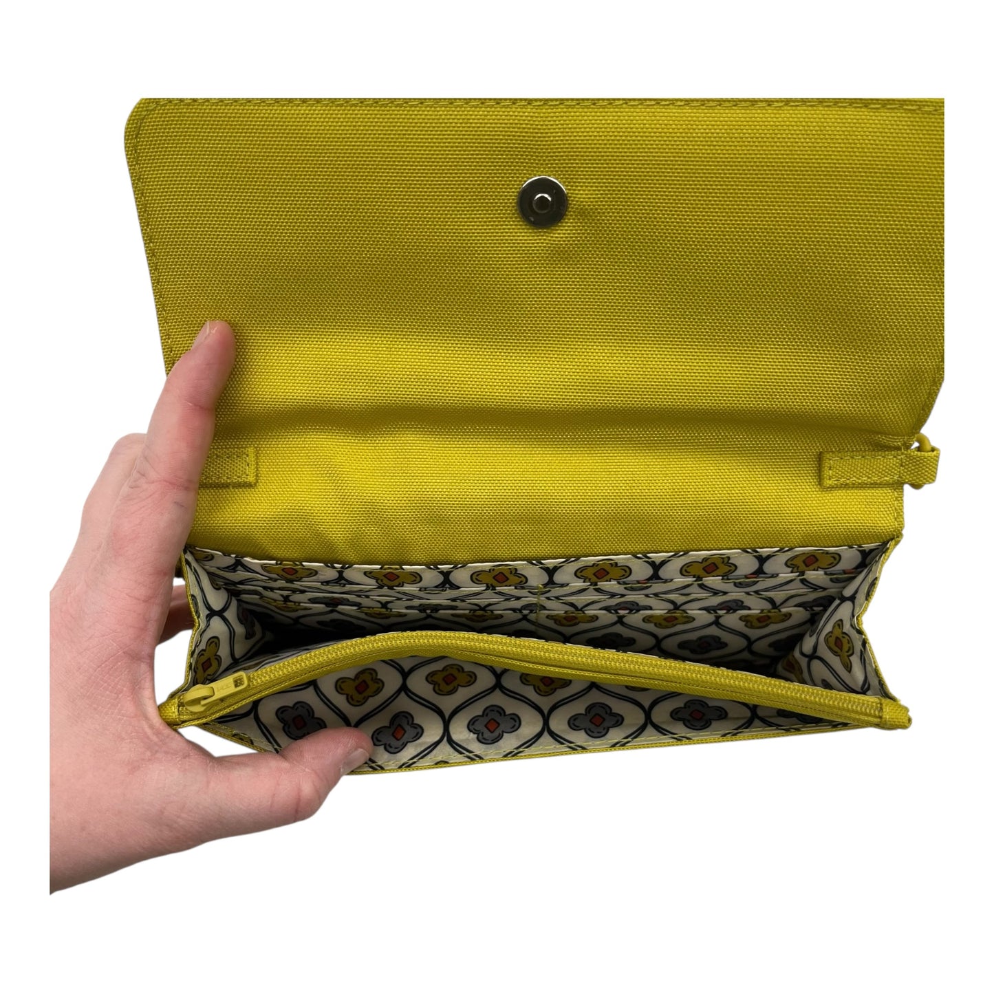 Crossbody By Vera Bradley In Chartreuse, Size:Small