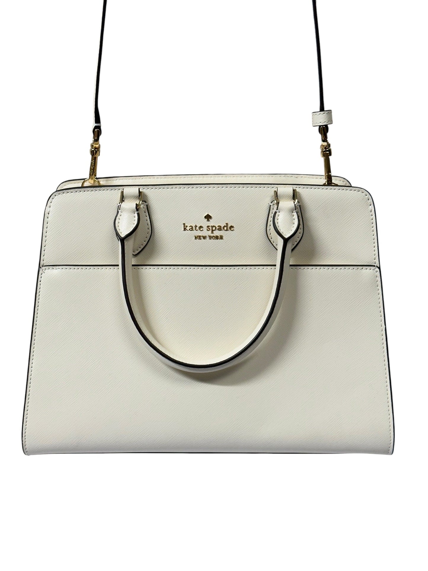Handbag Designer By Kate Spade In Cream, Size:Medium