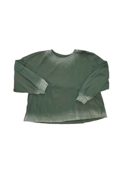 Sweatshirt Crewneck By Velvet By Graham & Spencer In Green, Size:Xs