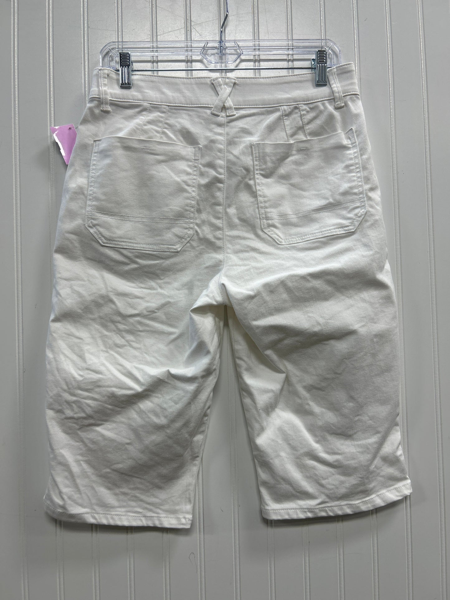Capris By Wit & Wisdom In White, Size:8