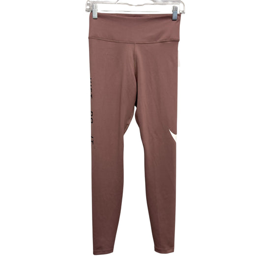 Athletic Leggings By Nike Apparel In Pink, Size:S