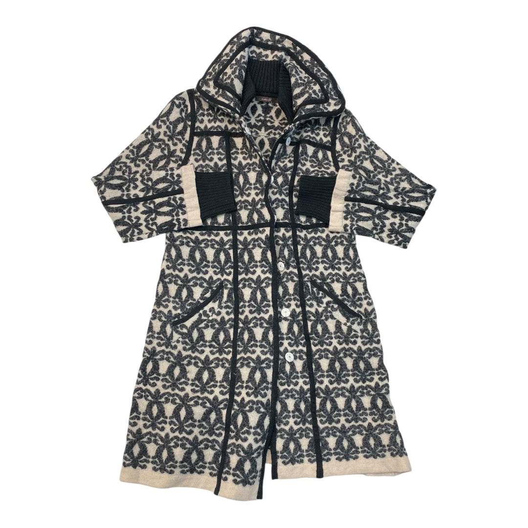Coat Wool By Heather B In Multi, Size:M