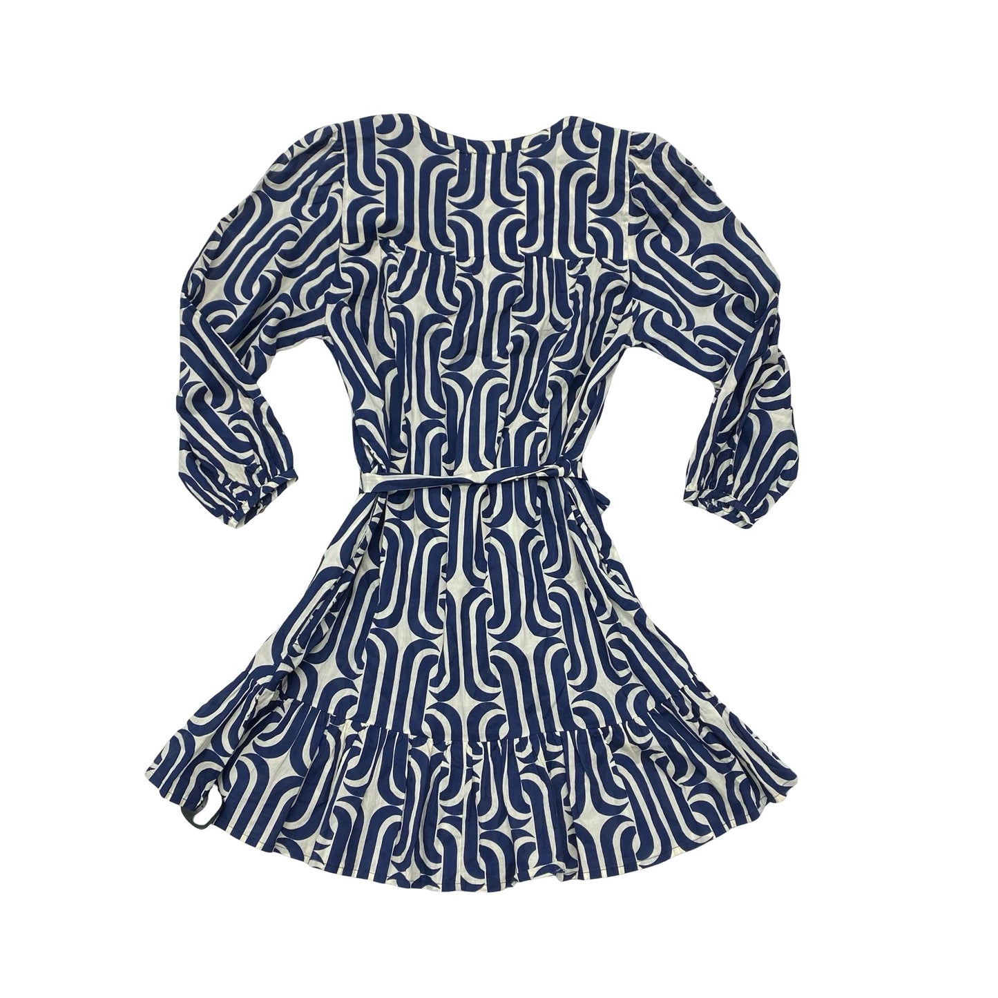 Dress Casual Short By Velvet By Graham & Spencer In Blue & White, Size:Xs