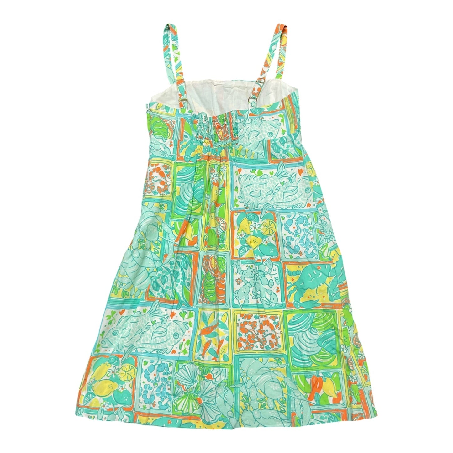 Dress Designer By Lilly Pulitzer In Blue & Green, Size:2