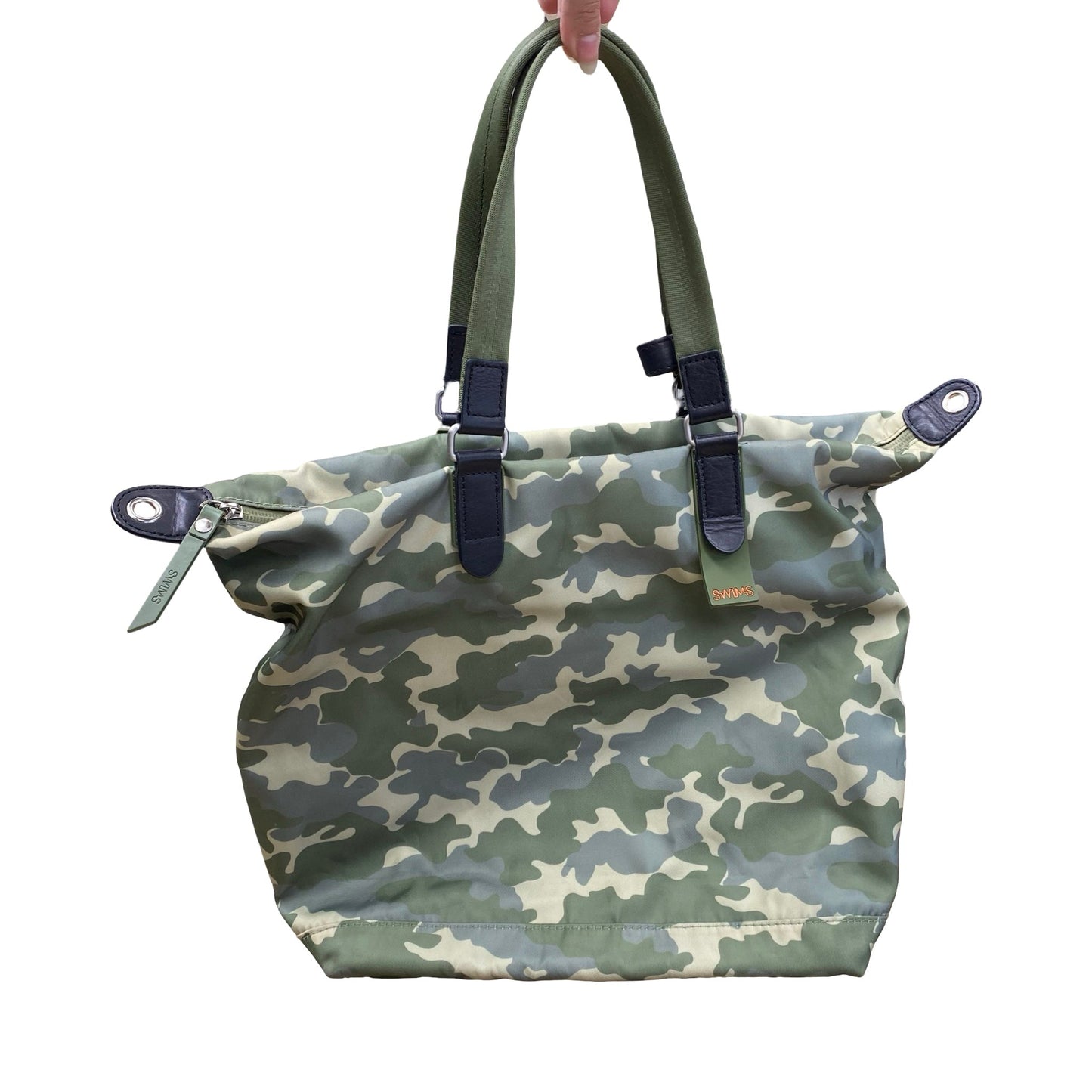 Handbag By Cmc In Camouflage Print, Size:Large