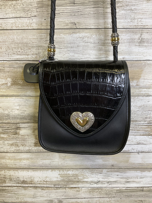 Crossbody Leather By Brighton In Black, Size:Small