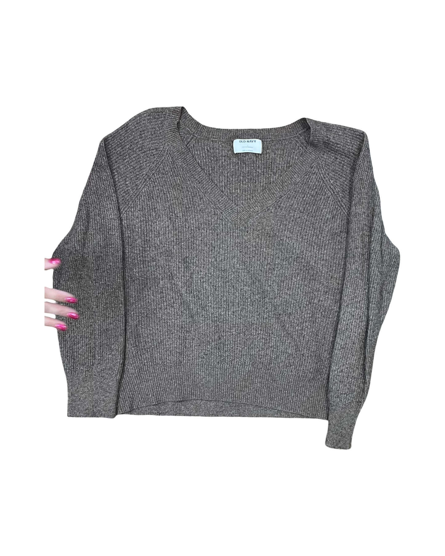 Sweater By Old Navy In Brown, Size:L