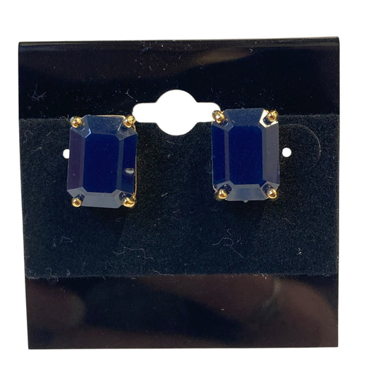 Earrings Designer By Kate Spade In Navy