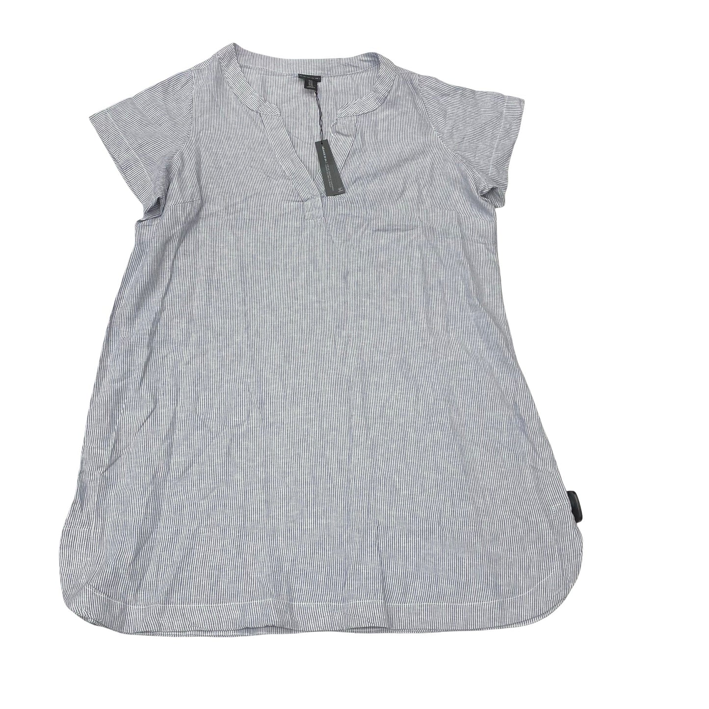 Dress Casual Midi By Tahari In Striped Pattern, Size:1X