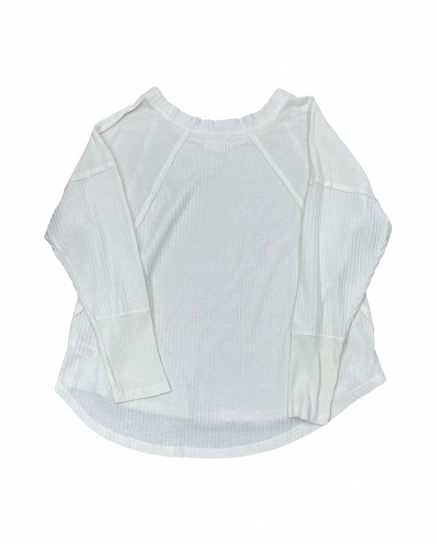 Top Ls By Maurices In Cream, Size:1X