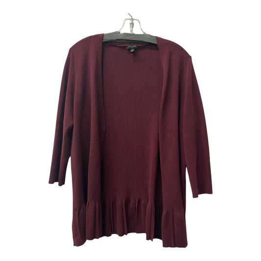 Cardigan By Talbots In Red, Size:1X