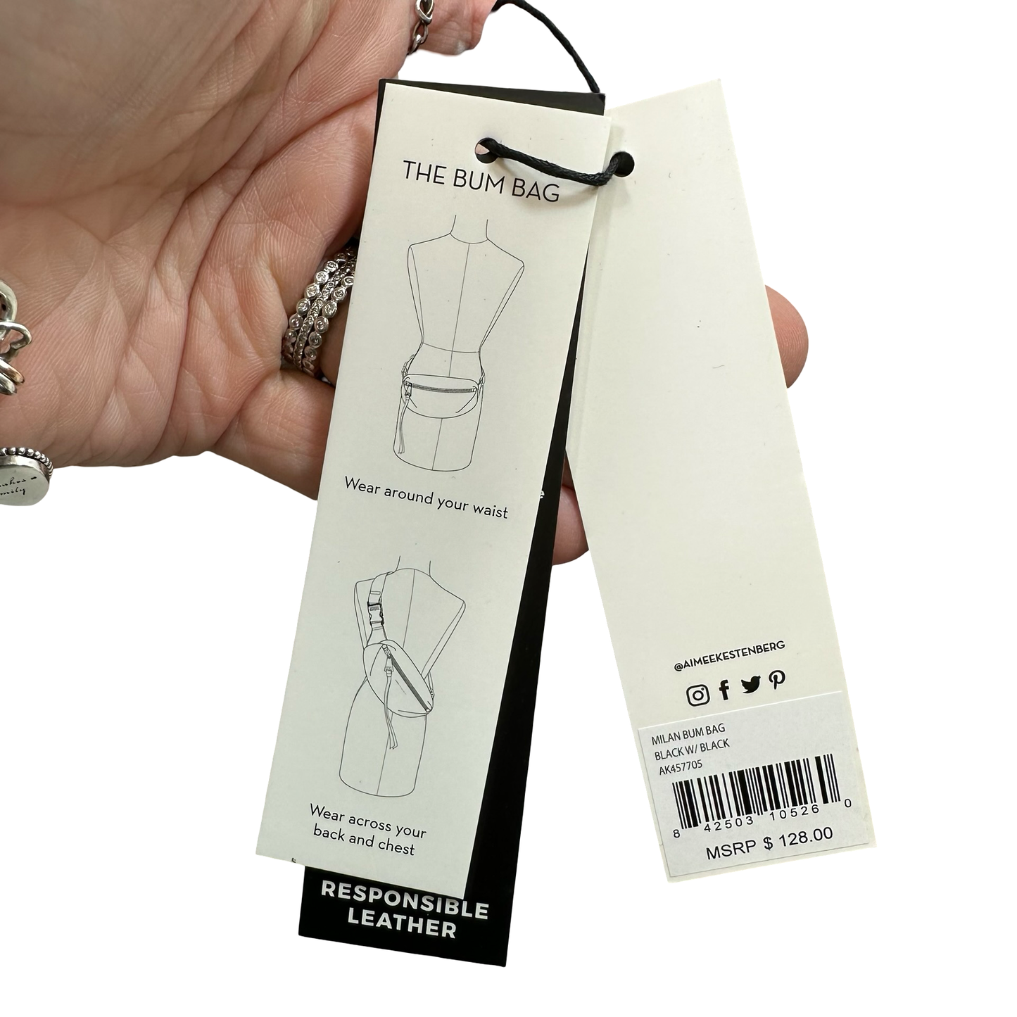 Belt Bag & wallet By Aimee Kestenberg, Size: Small