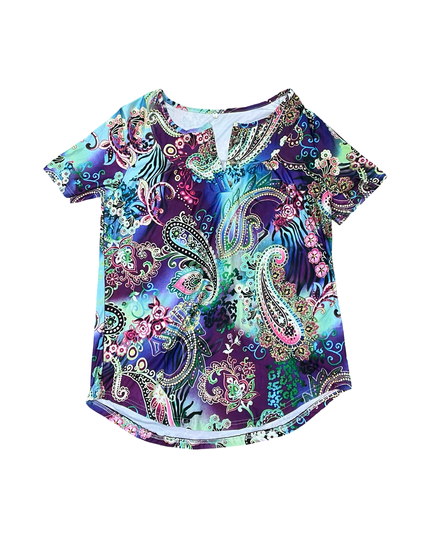 Top Ss By Clothes Mentor In Multi, Size:M