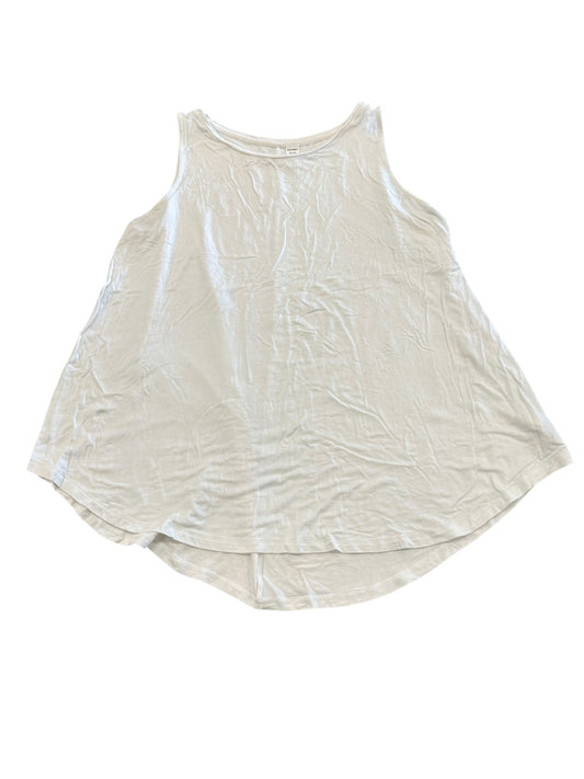 Top Sleeveless Basic By Old Navy In White, Size:L
