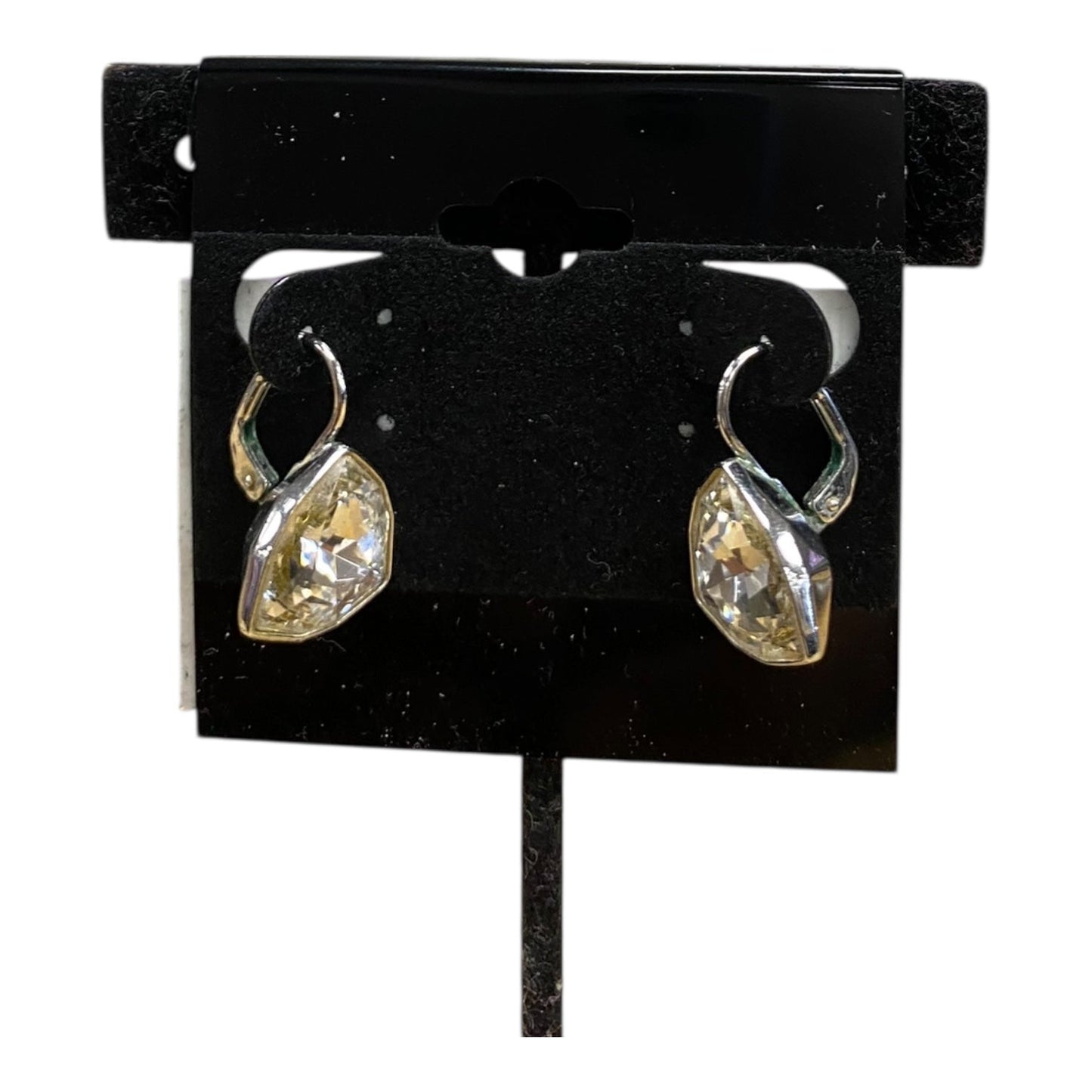 Earrings Designer By Swarovski In Silver