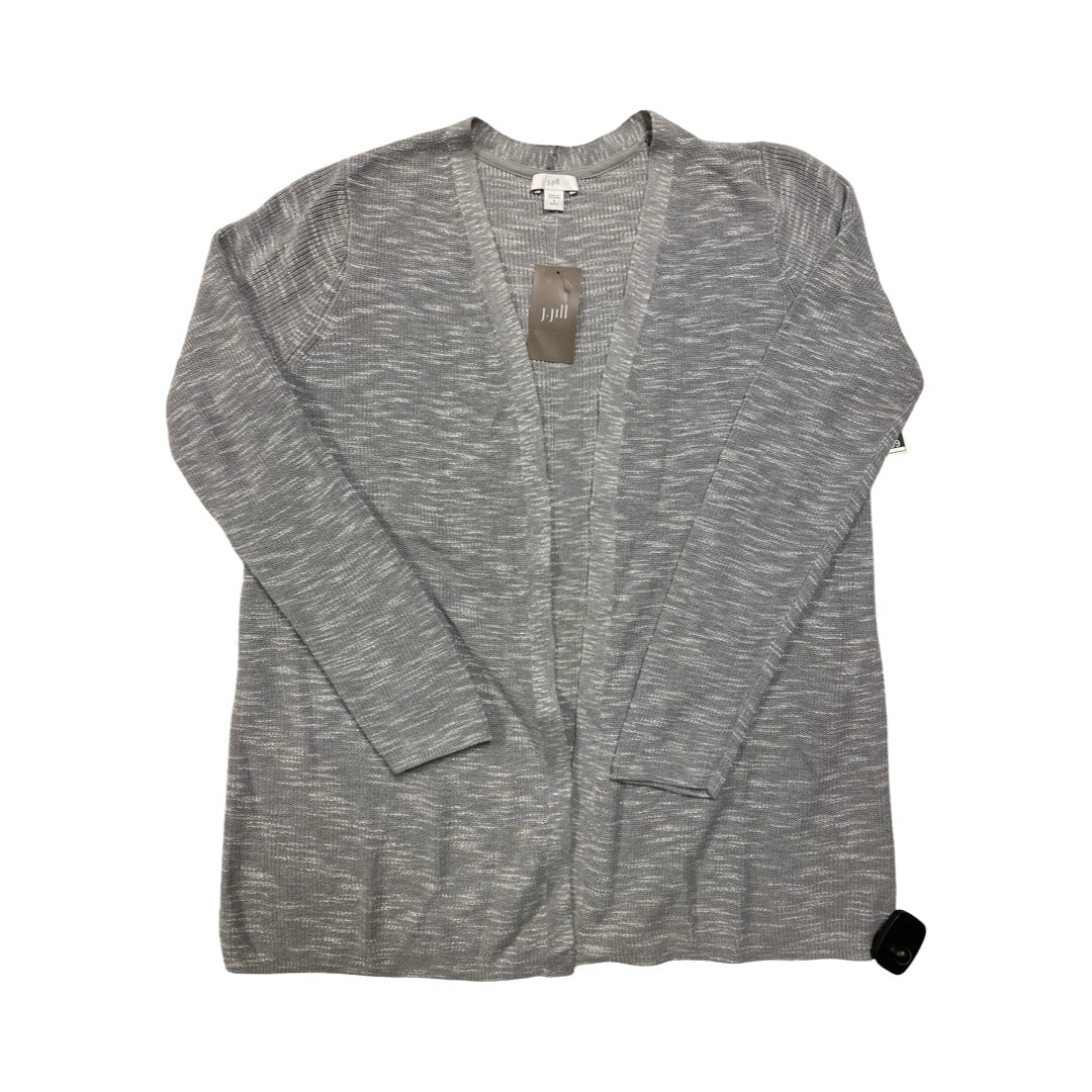Sweater Cardigan By J. Jill In Grey, Size:Sp