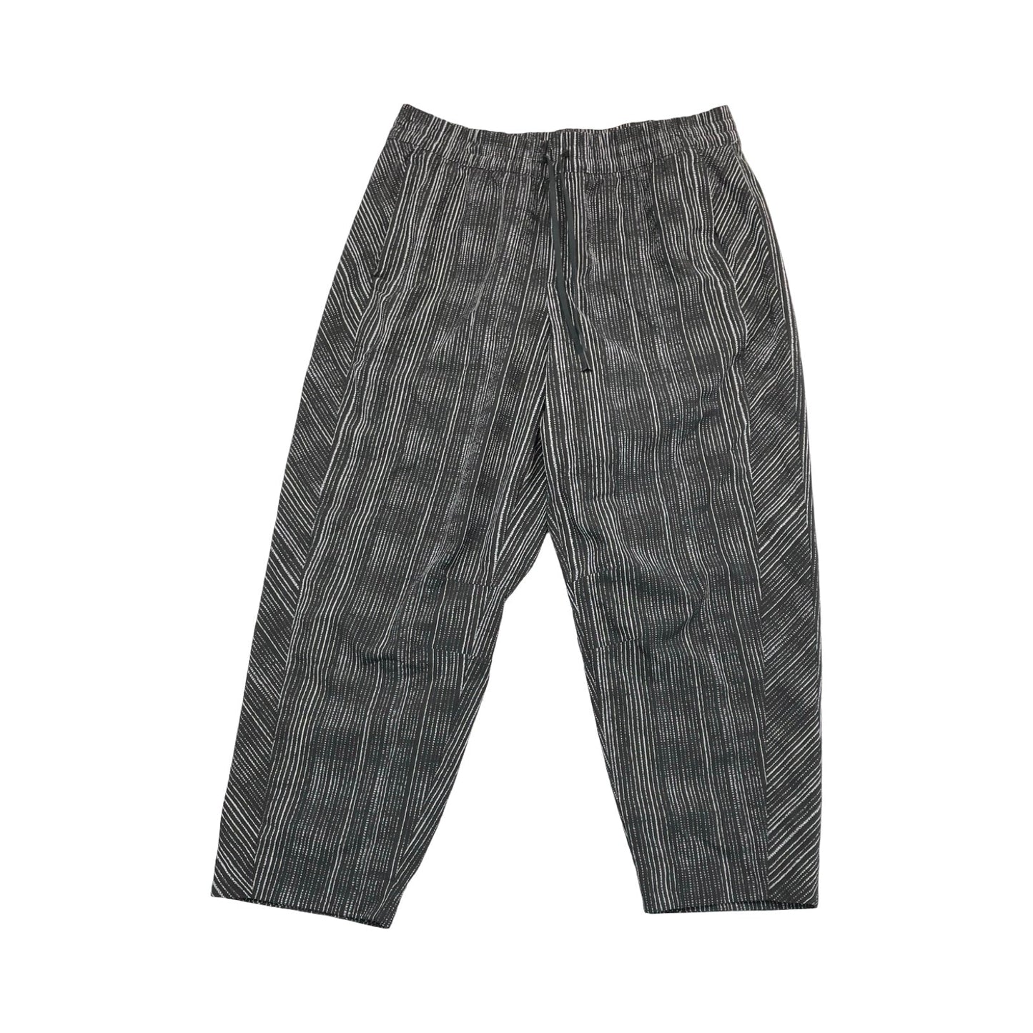 Athletic Pants By Athleta In Black & White, Size:14