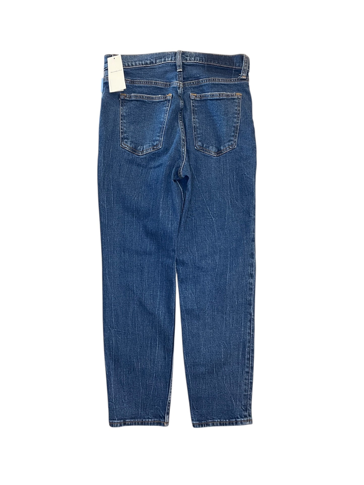 Jeans Boyfriend By Abercrombie And Fitch In Blue Denim, Size:4P