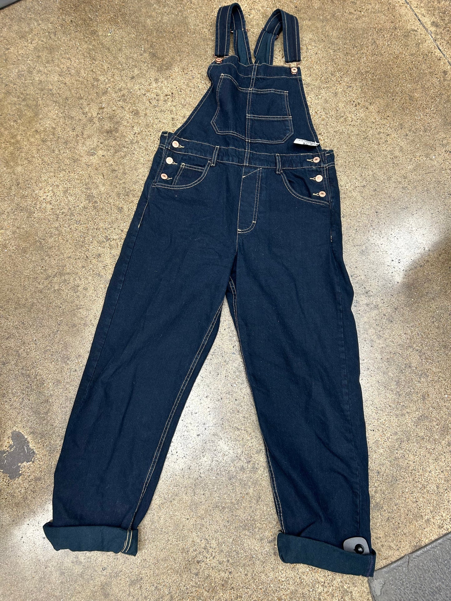 Overalls By We The Free In Blue Denim, Size:S