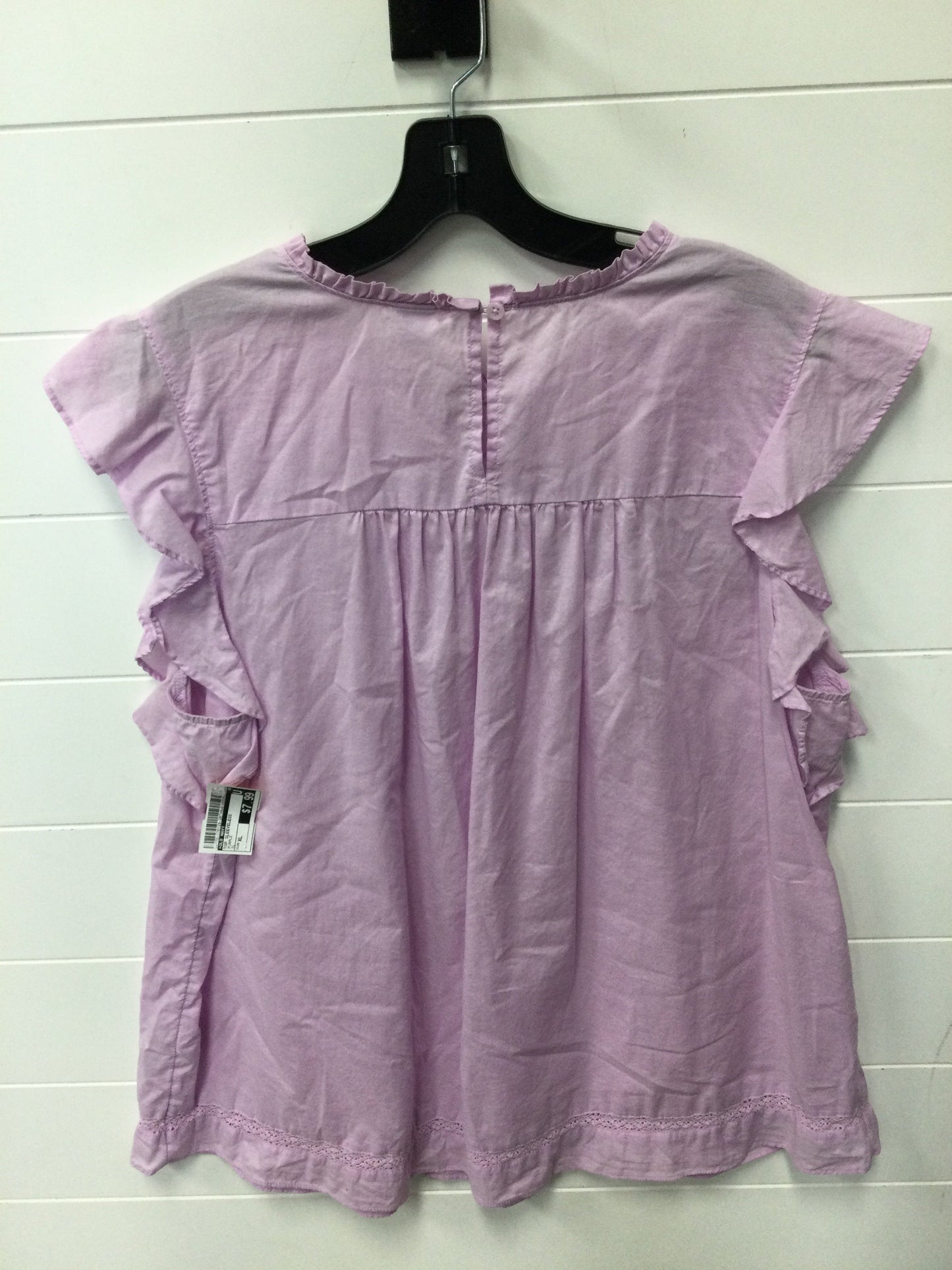 Top Sleeveless By Old Navy In Purple, Size:Xl